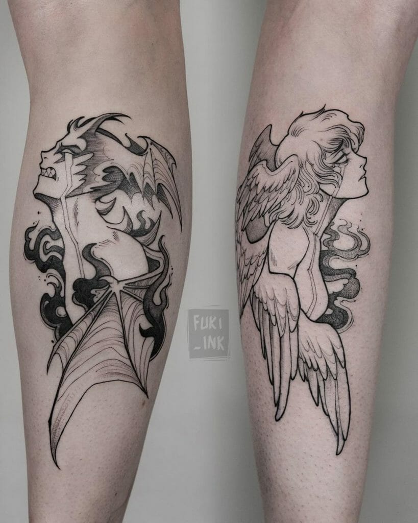 Devilman crybaby tattoos