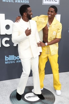 Sean Combs and Christian CombsBillboard Music Awards Arrivals, MGM Grand Garden Arena, Las Vegas, Nevada, U.S. - May 15, 2022