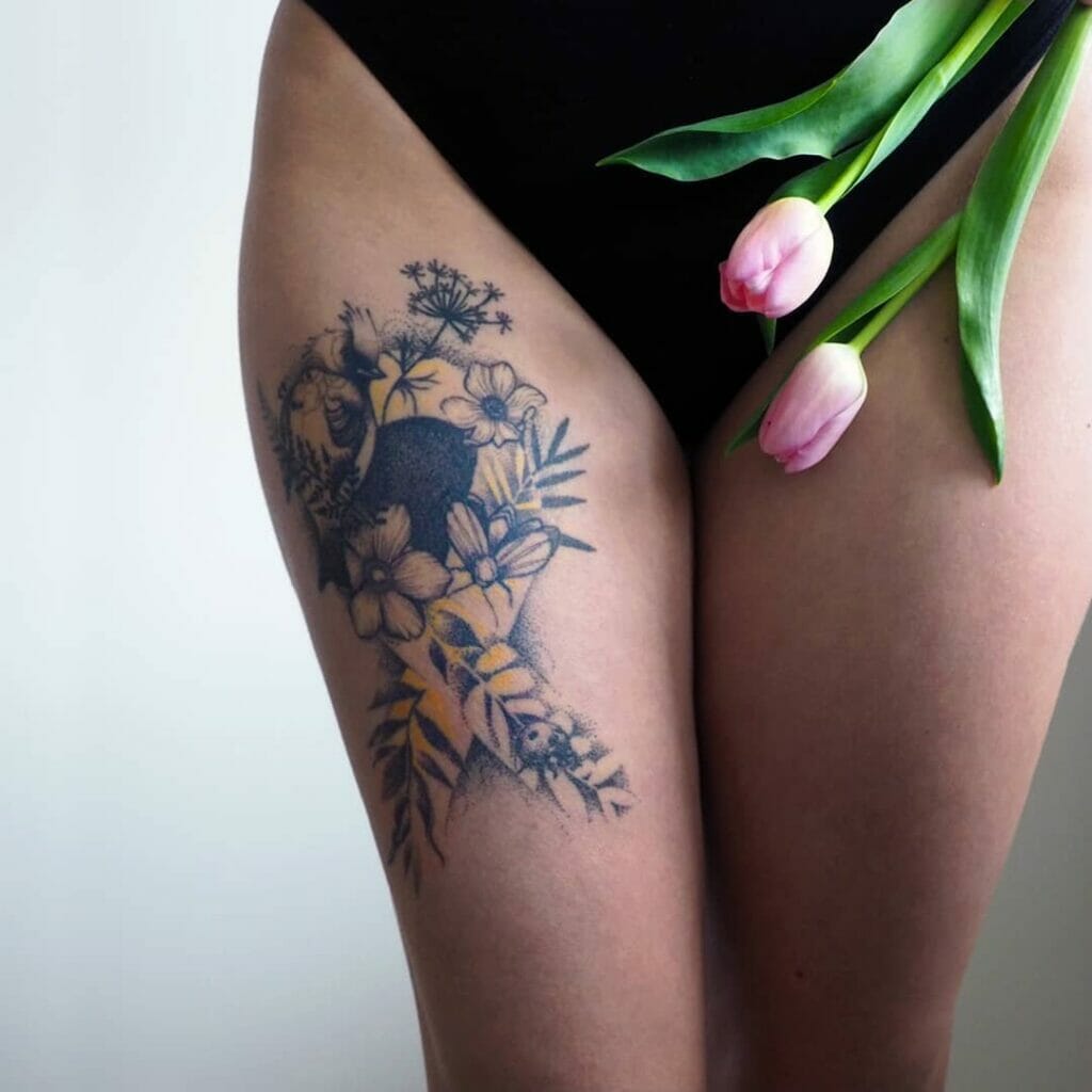 Flower Band Tattoo