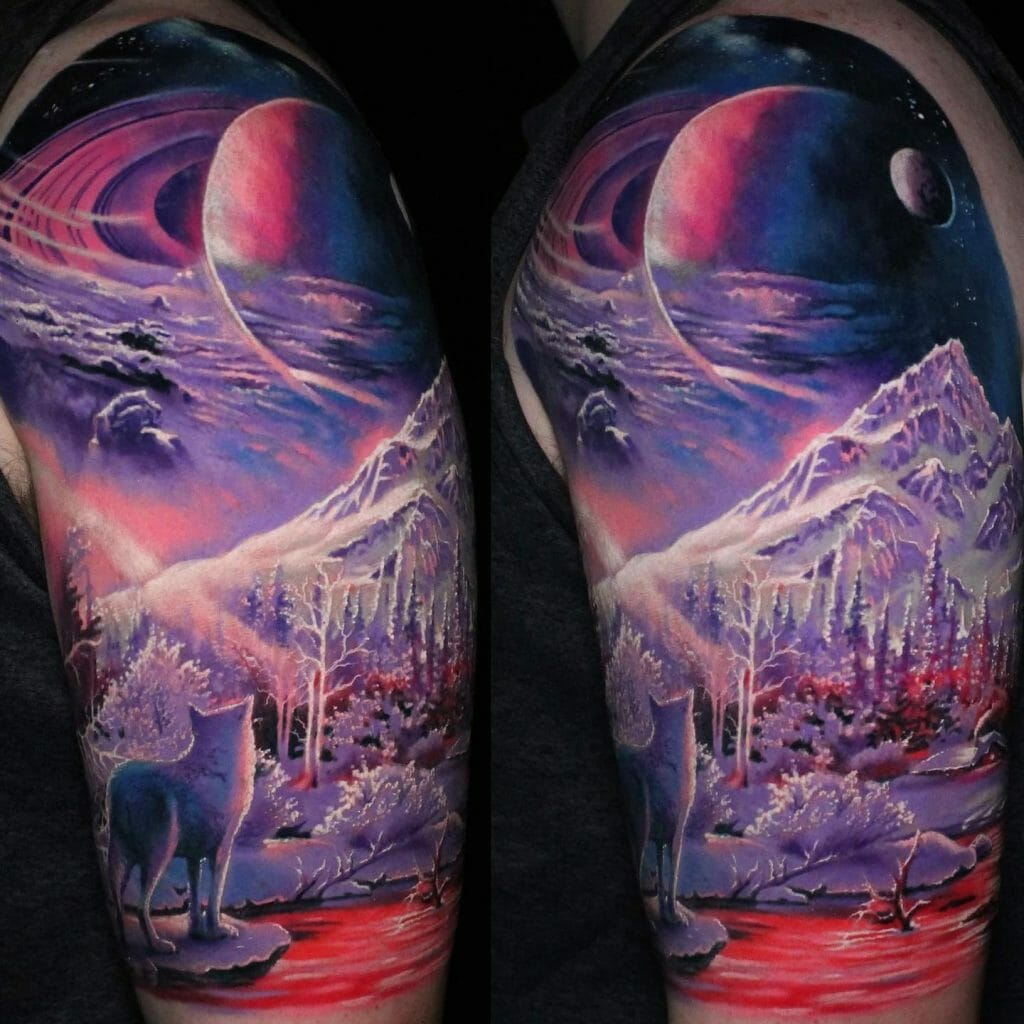 Galaxy Tattoo-Ideen