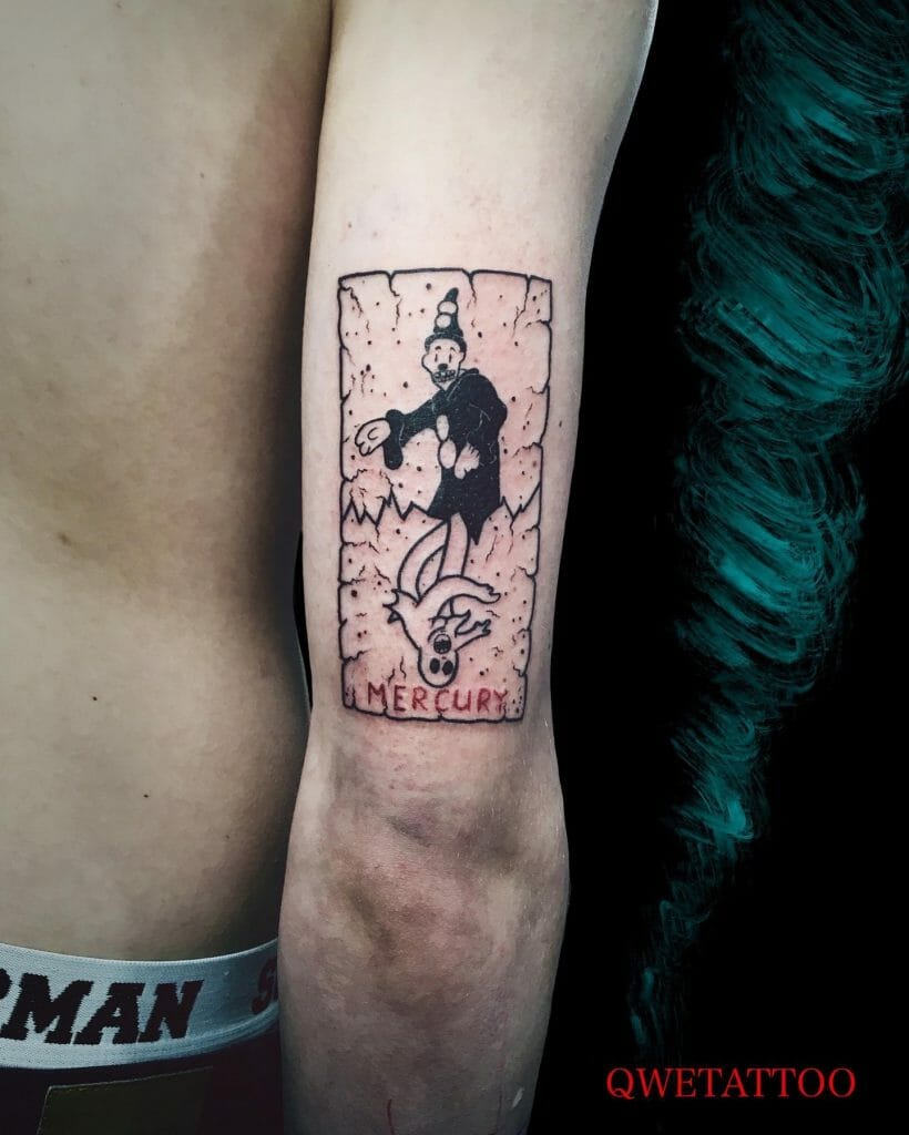 Ghostemane Quicksilver Tattoo