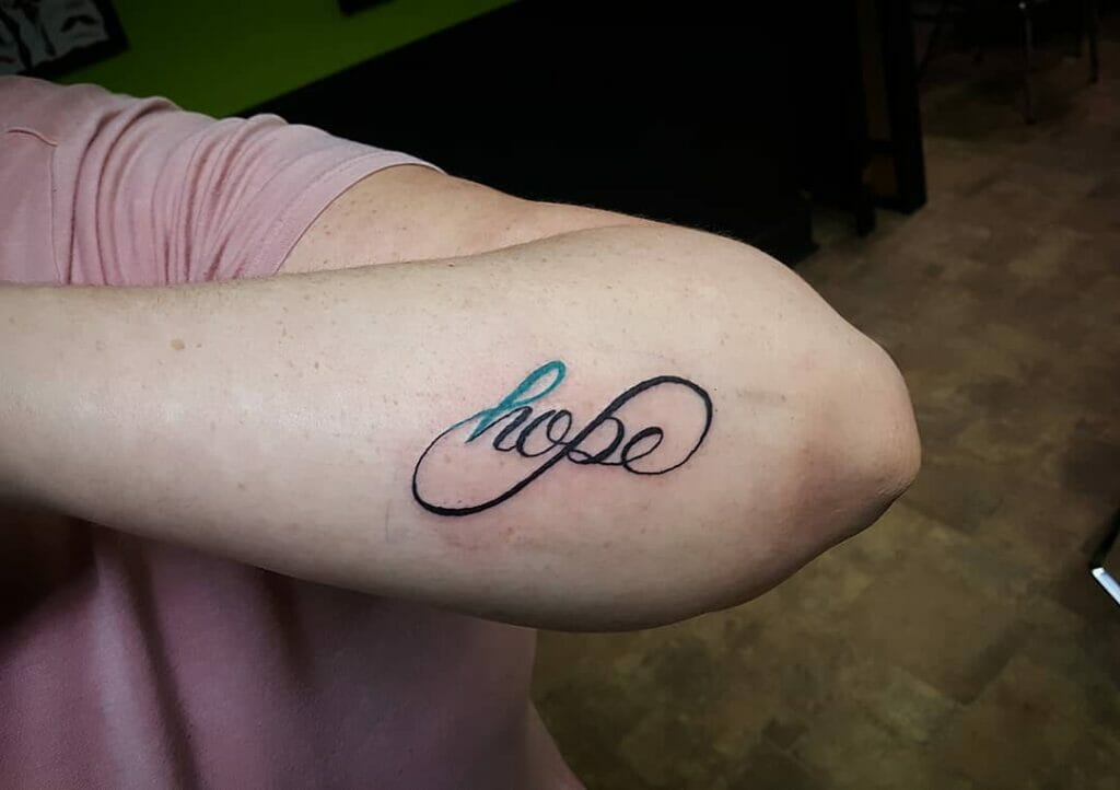 Infinity Hope Tattoo