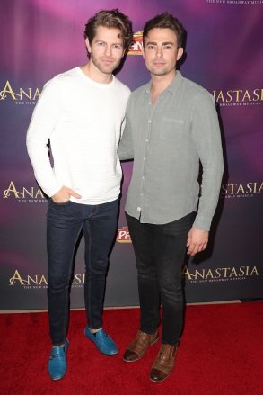 Jaymes Vaughan and Jonathan Bennett 'Anastasia' Musical, Arrivals, Hollywood Pantages Theatre, Los Angeles, USA - Oct 08, 2019