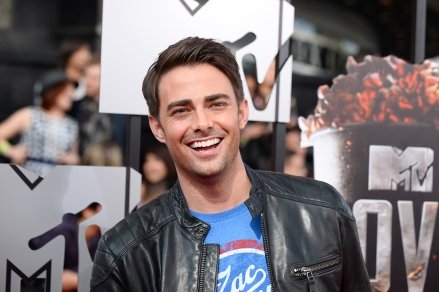 Jonathan Bennett arrives at the MTV Movie Awards at the Nokia Theater in Los Angeles 2014 MTV Movie Awards - Arrivals, Los Angeles, U.S. - April 13, 2014