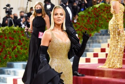 Khloe Kardashian attends the Metropolitan Museum of Art's Costume Institute benefit gala to celebrate the opening of the "In America: An Anthology of Fashion" Exhibit, at New York2022 MET Museum Costume Institute Benefit Gala, New York, United States - May 02, 2022