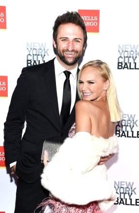 Actress Kristin Chenoweth, right, and boyfriend Josh Bryant attend the 2021 New York City Ballet Fall Fashion Gala at the David H. Koch Theater at Lincoln Center in New York City Ballet Fall Fashion Gala, New York, United States - September 30, 2021