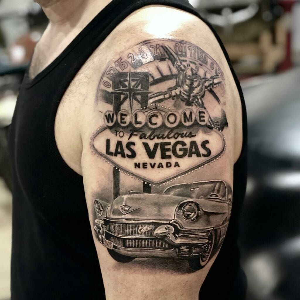 Las Vegas-Tätowierung