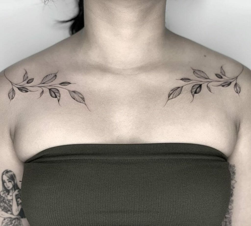 Leaf Vine Tattoo