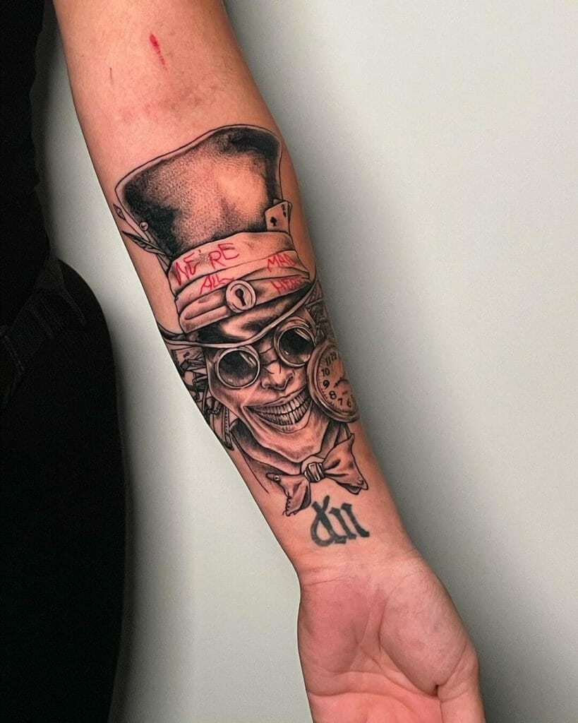 Mad Hatter Tattoo