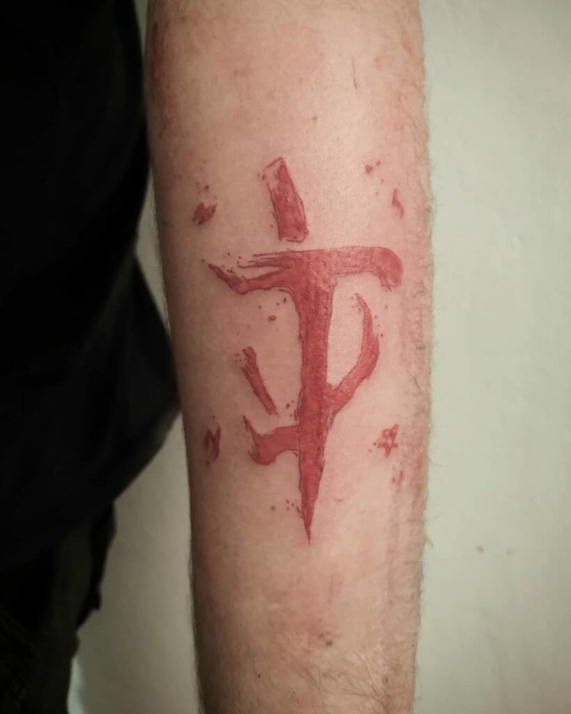 Sign of the Doom Slayer Tattoo
