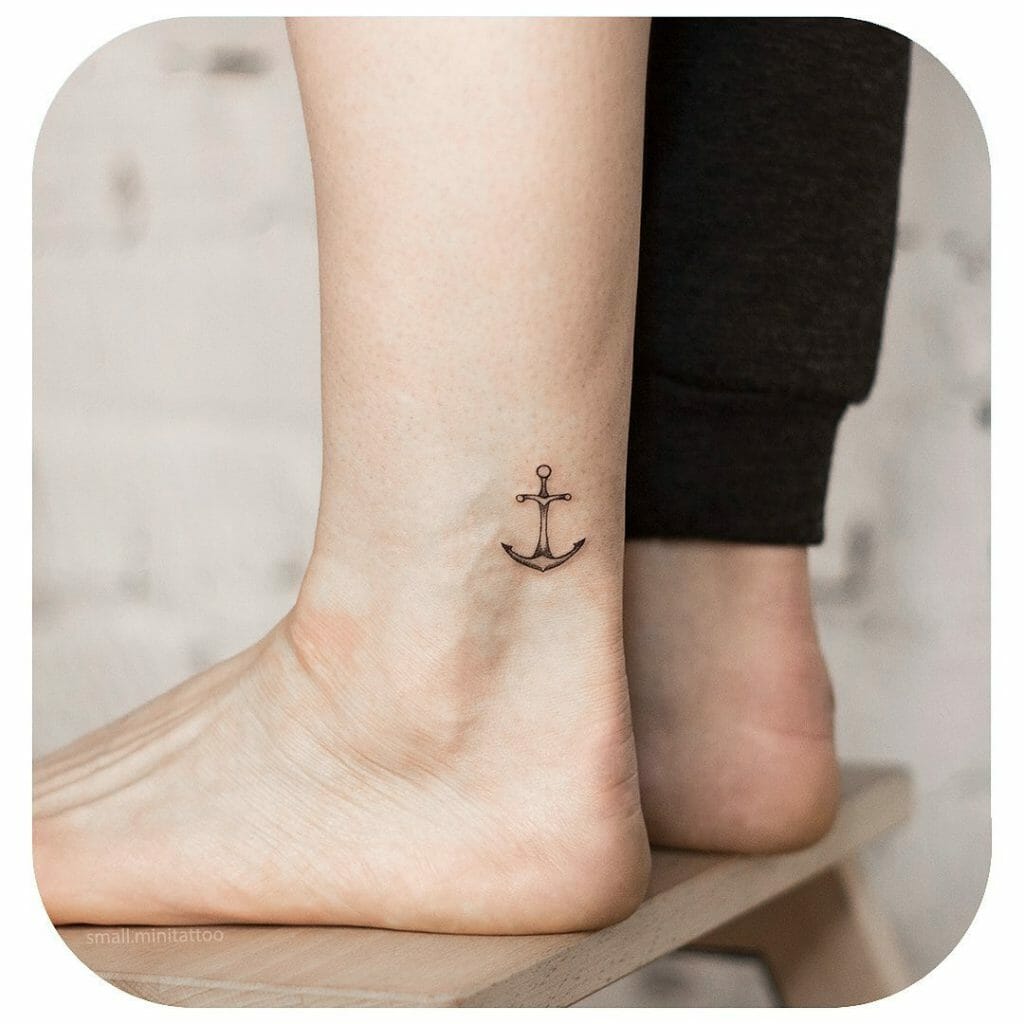 Mini sailor tattoo