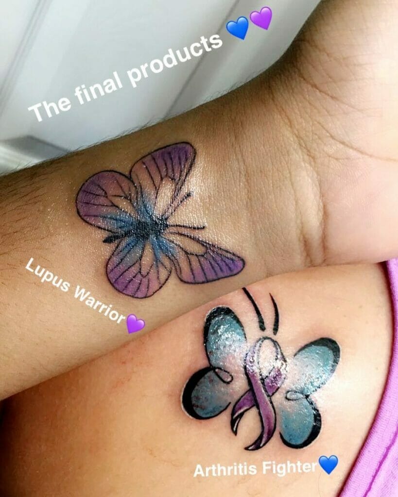 Mother Daughter Band Tattoos