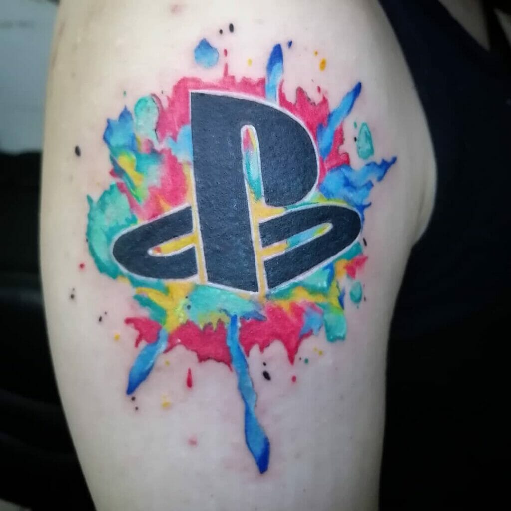 PlayStation-Logo-Tattoos