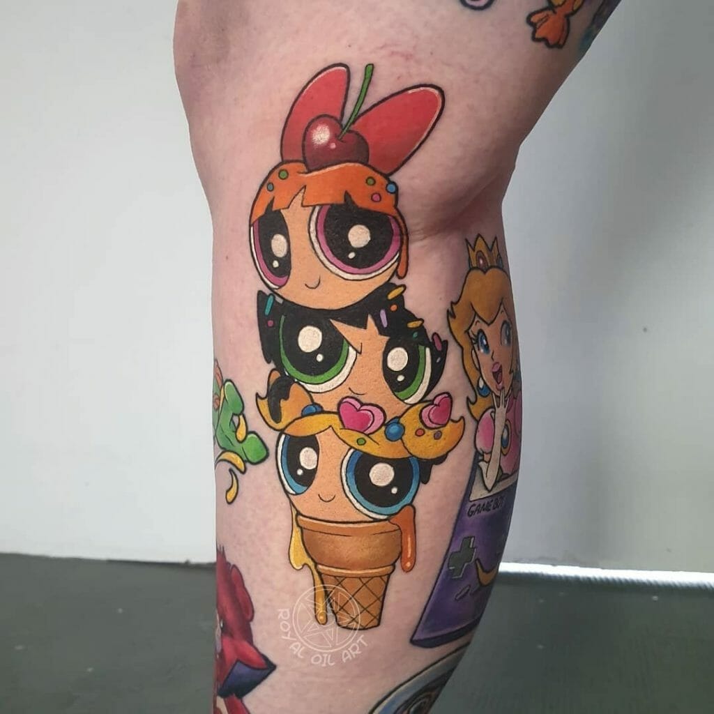 Tattoo for powerpuff girls