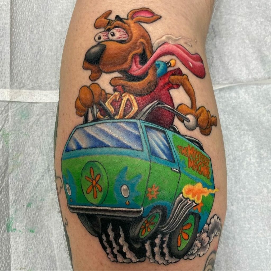 Scooby Doo tattoo