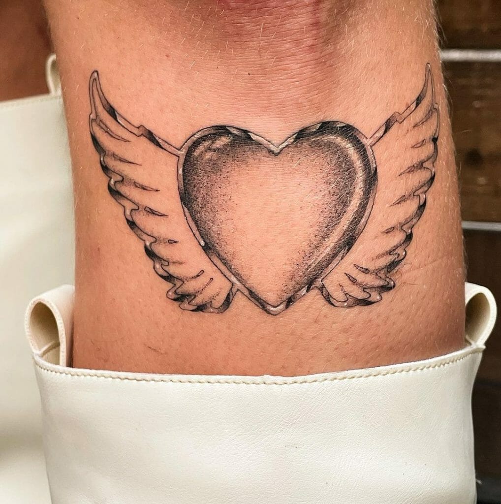 101 Best Angel Wings Heart Tattoo Ideas That Will Blow Your Mind! +2023