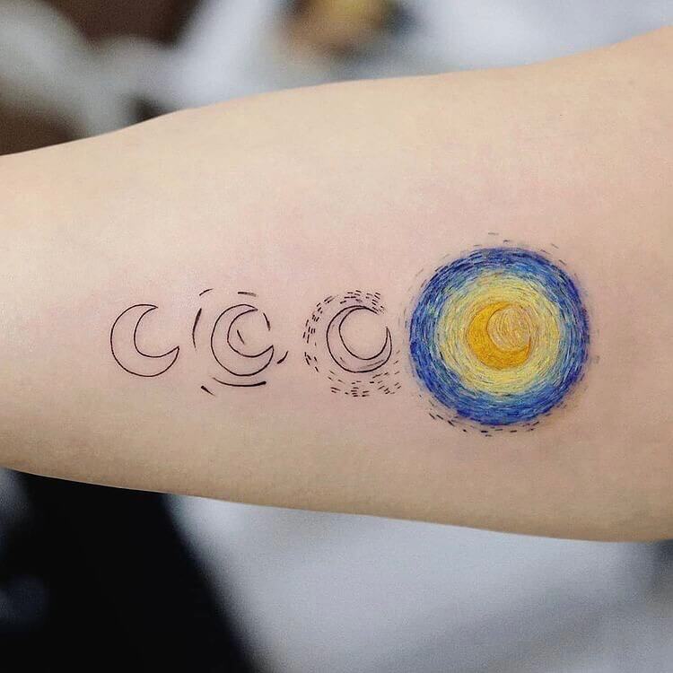 Starry Night Tattoo