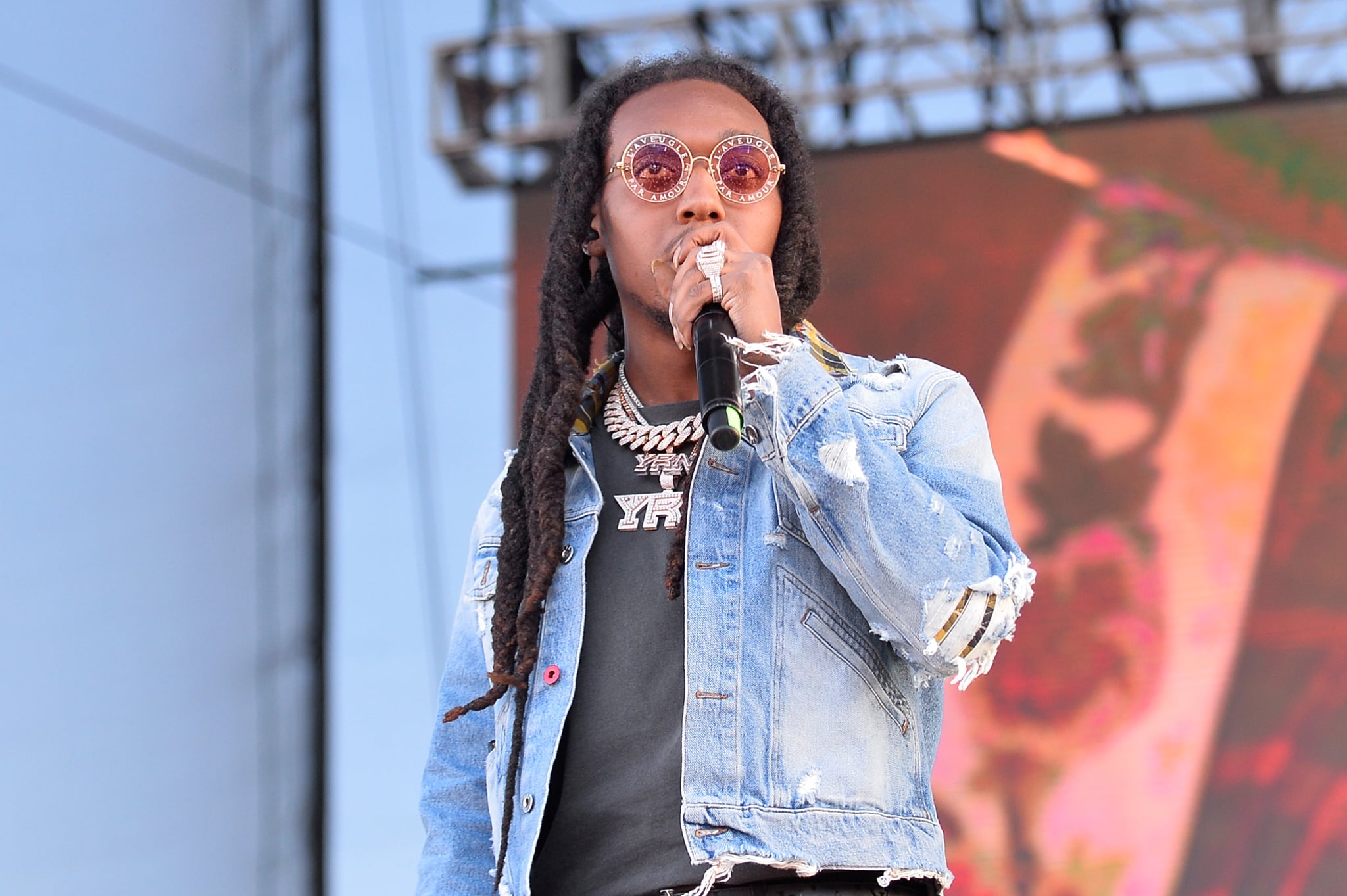 LAS VEGAS, NV - SEPTEMBER 23: Takeoff of Migos performs onstage during Daytime Village Presented By Capital One at the 2017 HeartRadio Music Festival at Las Vegas Village on September 23, 2017 in Las Vegas, Nevada.  (Photo by Bryan Steffy/Getty Images for iHeartMedia)