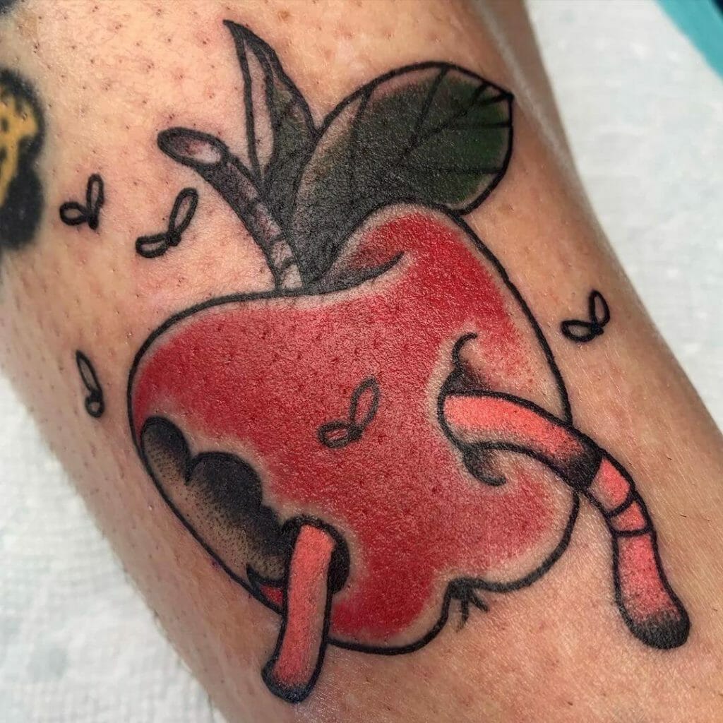 The Rotten Apple Tattoo for the bad guys