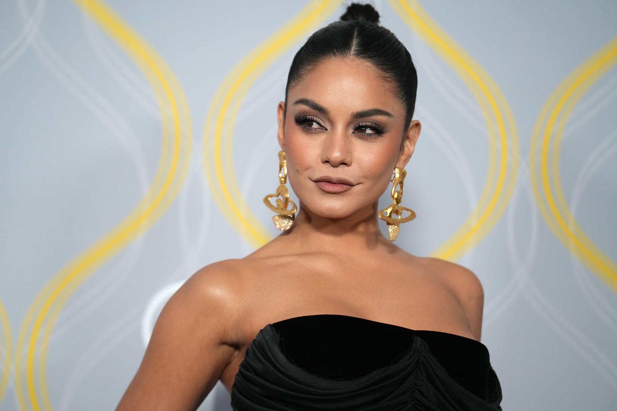NEW YORK, NY - JUNE 12: Vanessa Hudgens attends the 75th Annual Tony Awards - Arrivals at Radio City Music Hall on June 12, 2022 in New York City.  (Photo by Sean Zanni/Patrick McMullan via Getty Images)