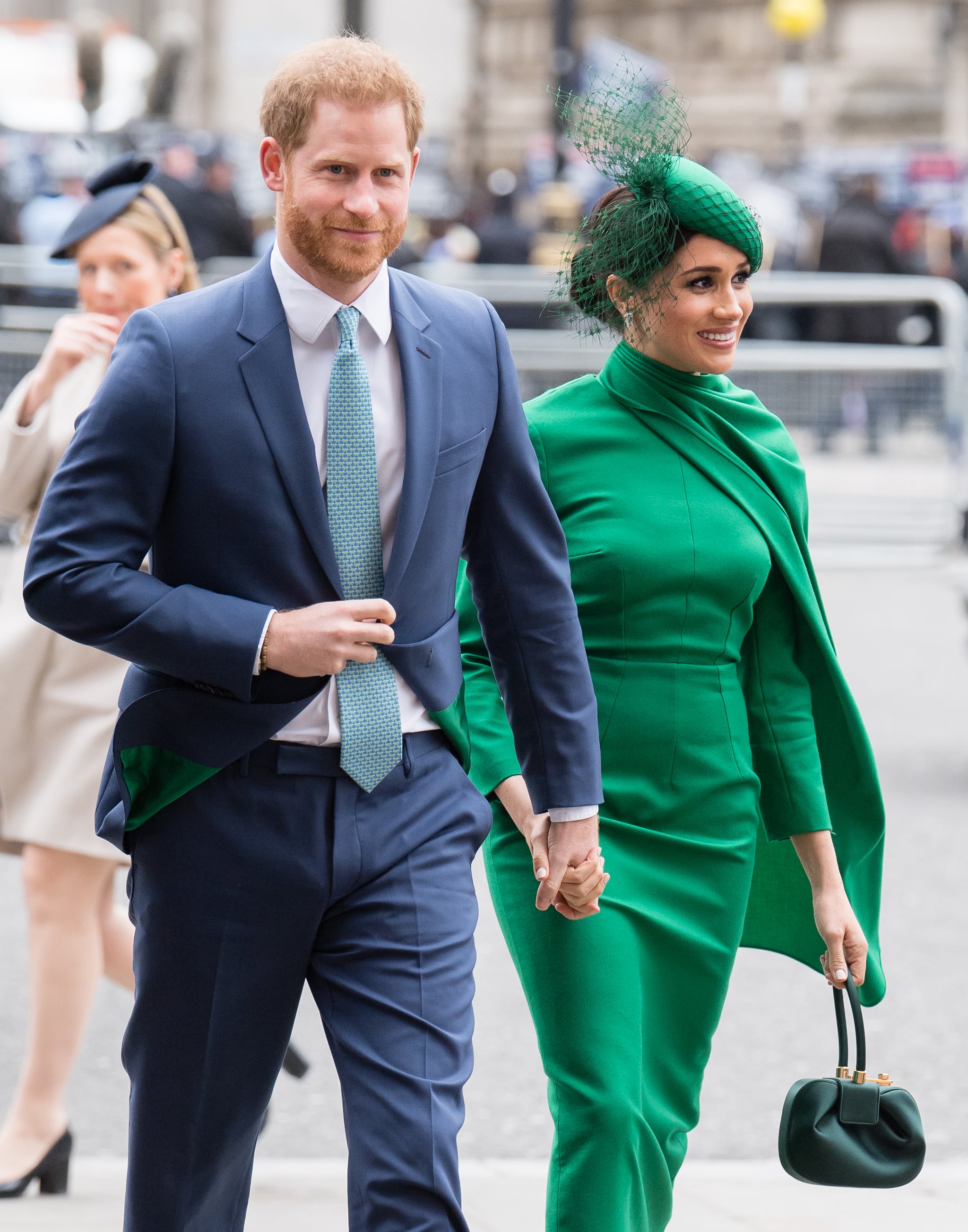 LONDON, ENGLAND - MARCH 9: Prince Harry, Duke of Sussex and Meghan, Duchess of Sussex attend the 2020 Commonwealth Day Service on March 9, 2020 in London, England.  (Photo by Samir Hussein/WireImage)