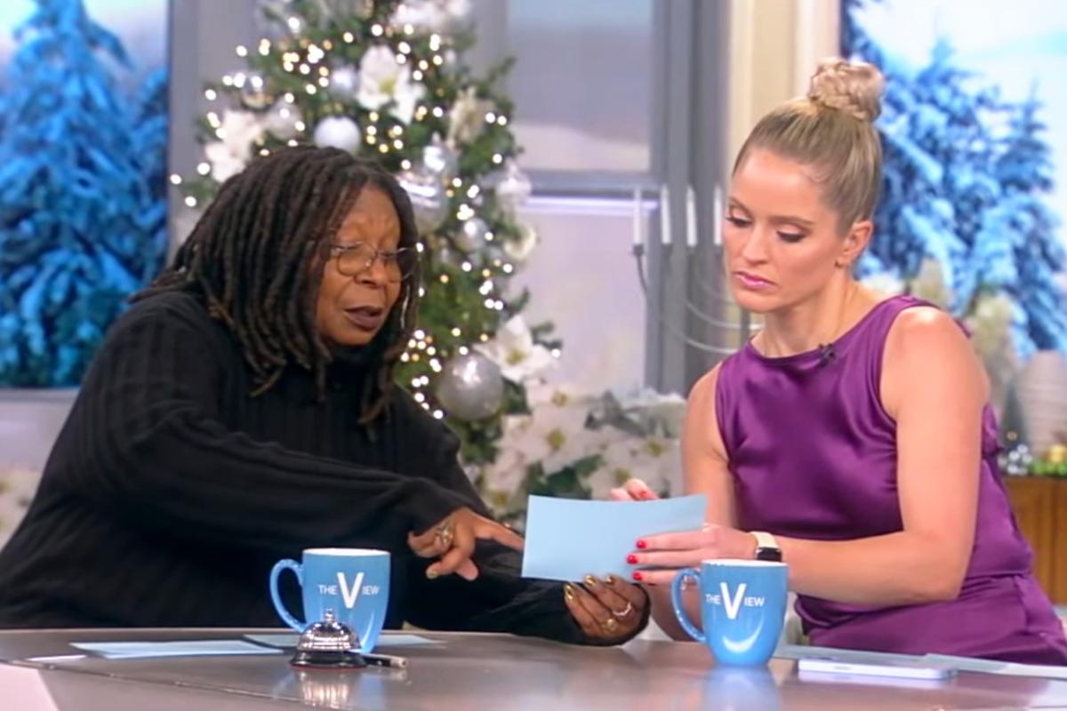 Whoopi Goldberg taps Sara Haines to help her read notes on ‘The View’: ‘I only had a moment’

+2023