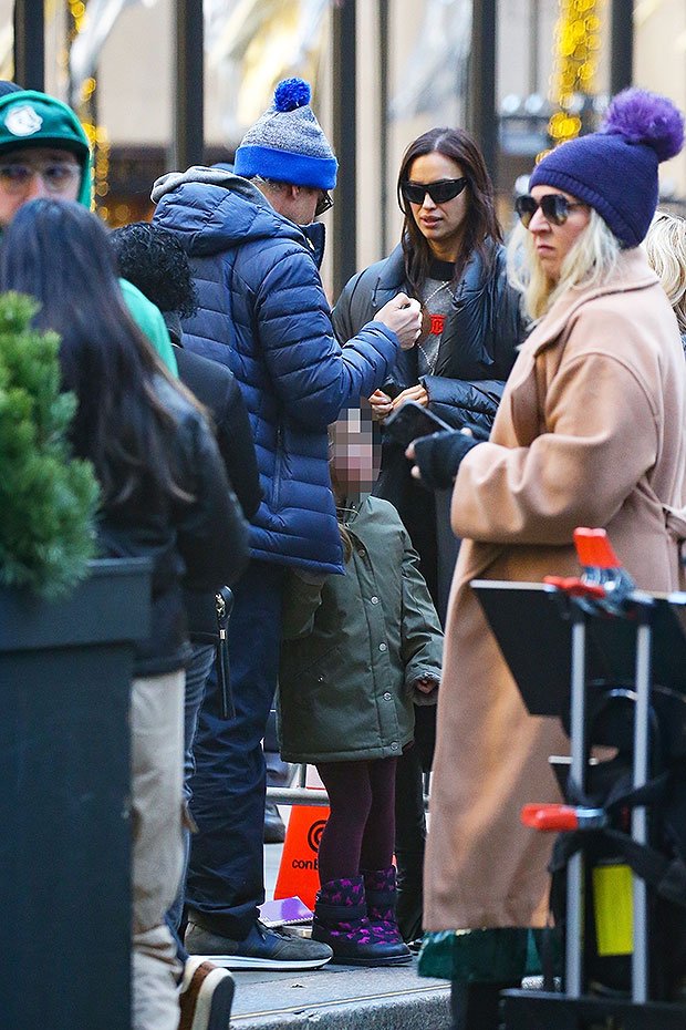 Bradley Cooper Irina Shayk and daughter Leah