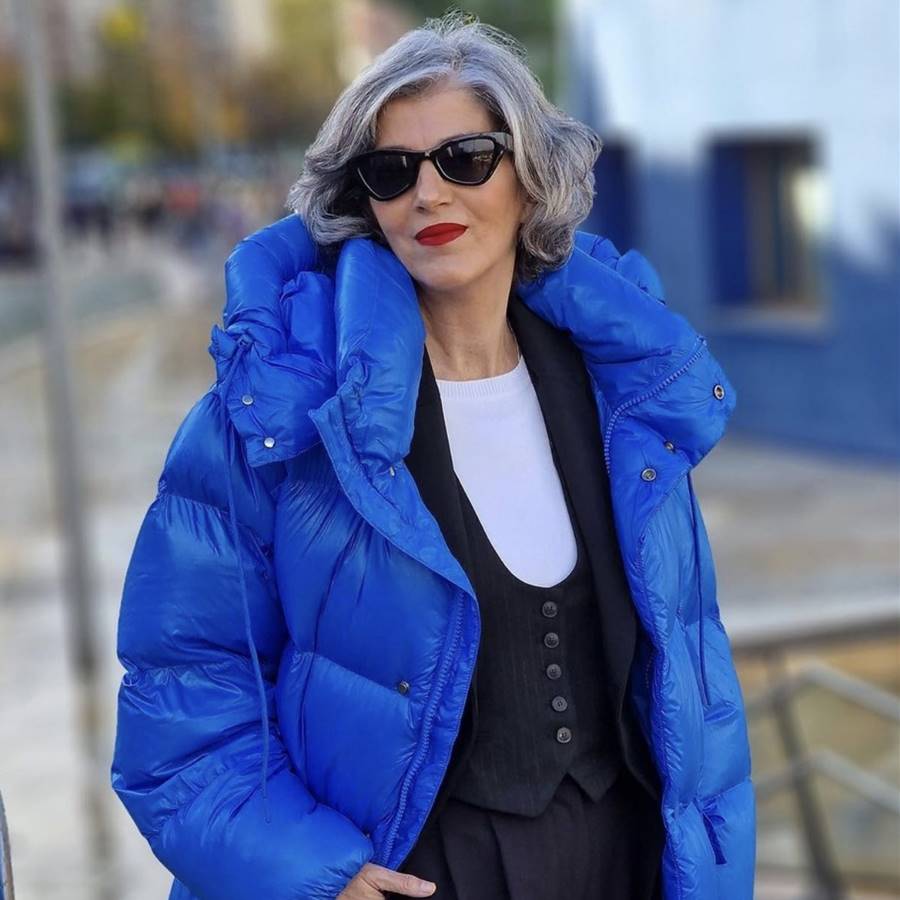 The modern down jacket from H&M that the influencers of 50 will wear out: long, light and padded