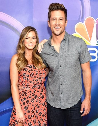 JoJo Fletcher and Jordan Rodgers NBC TCA Summer Press Tour Arrivals, Los Angeles, USA - August 08, 2019