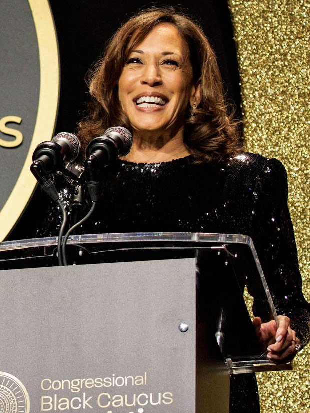 Kamala Harris dazzles in black dress at Joe Biden State Dinner: photos ...