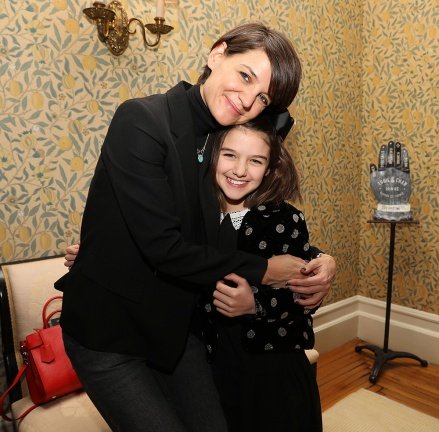 Katie Holmes and Suri CruiseReception celebrate a special New York screening of "LONG STRANGE JOURNEY" Hosts: Martin Scorsese and Jane Rosenthal, USA - January 7, 2018