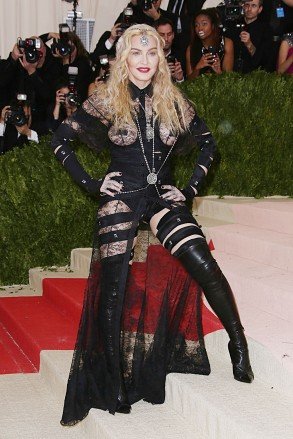 The Metropolitan Museum of Art's Madonna COSTUME INSTITUTE Benefit Celebrates the Opening of Manus x Machina: Fashion in an Age of Technology, Arrivals, The Metropolitan Museum of Art, New York, New York, America - May 02, 2016 WEARING GIVENCHY