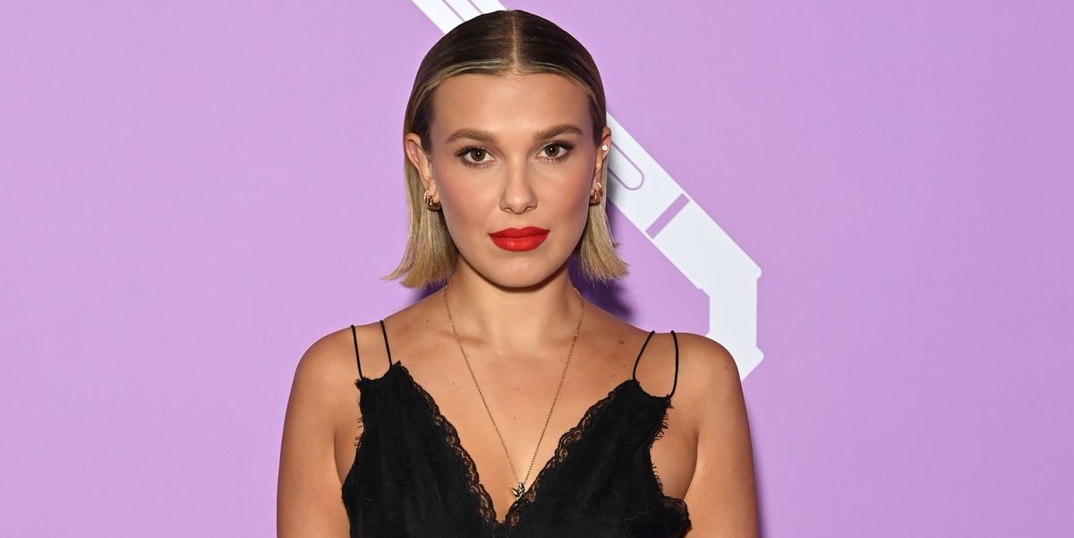 Millie Bobby Brown shows off her natural hair as she takes on the ‘You’re a 10 but…’ challenge, rolling her eyes at the answer

+2023