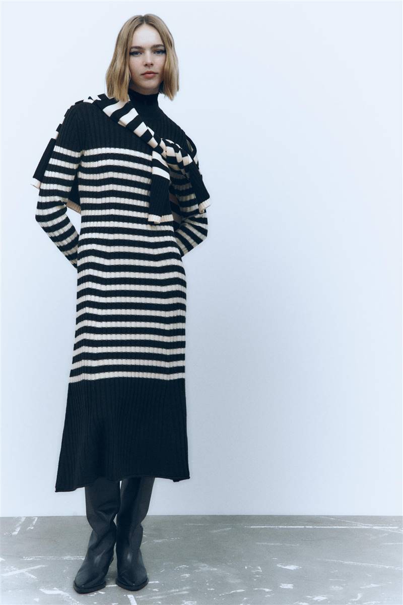 Zara knitted dress