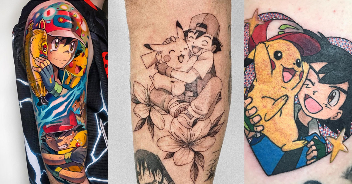 Unforgettable Ash & Pikachu tattoos

+2023